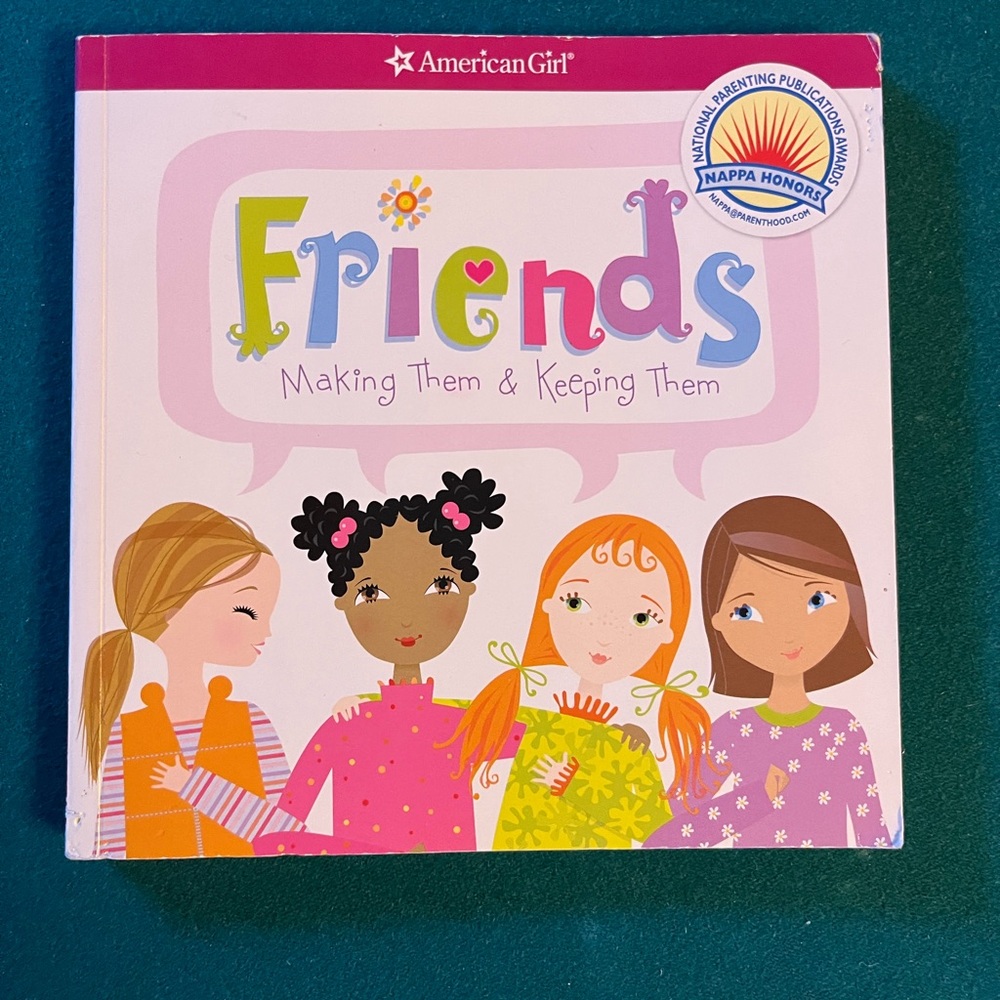 American Girl Friends Book - Pink and Green Cover 2